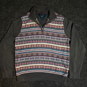 Tommy hilfiger coogi style quarter zip jacket. Mens L
